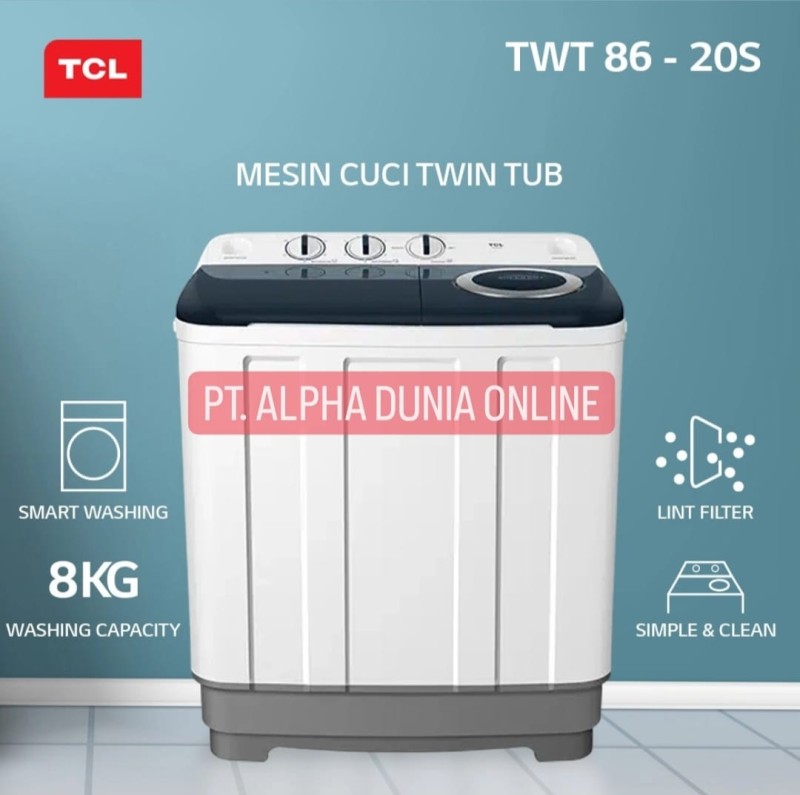 tcl twin tub washing machine 8kg