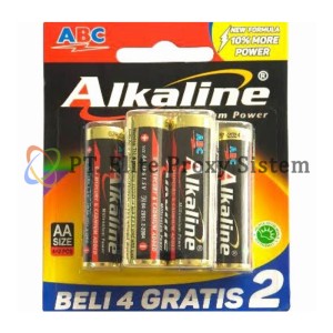 EPS ABC Baterai AA Alkaline (1 set isi 4)