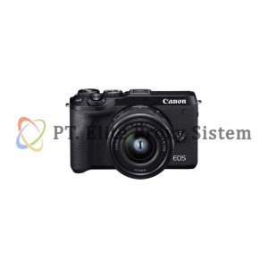 Canon EOS M6 II Kit EF-M 15-45mm F3.5-6.3 IS STM - Black EPS