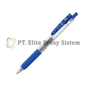 Zebra Ballpoint Pen Sarasa Clip 0.5mm Biru