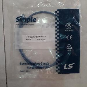 LS PATCH CORD CAT 5E BL 1M