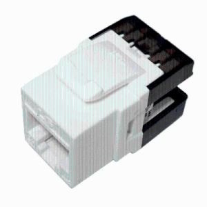 LS MODULAR JACK CAT 6 WHITE ERI TYPE