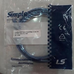 LS PATCH CORD CAT 6A BL 3M