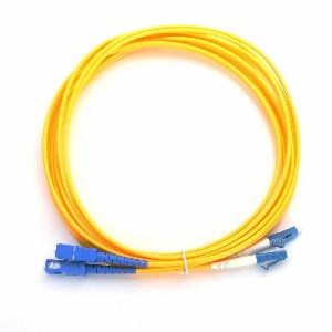 LS JUMPER CORD SC/LC SINGLE MODE DUPLEX 2.0MM 1 METER